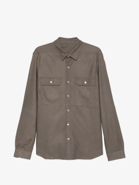 Rick Owens patch-pocket jacket