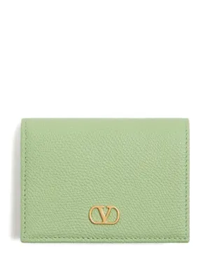Valentino Garavani Cherryfic Grained Wallet | Blue | FARFETCH