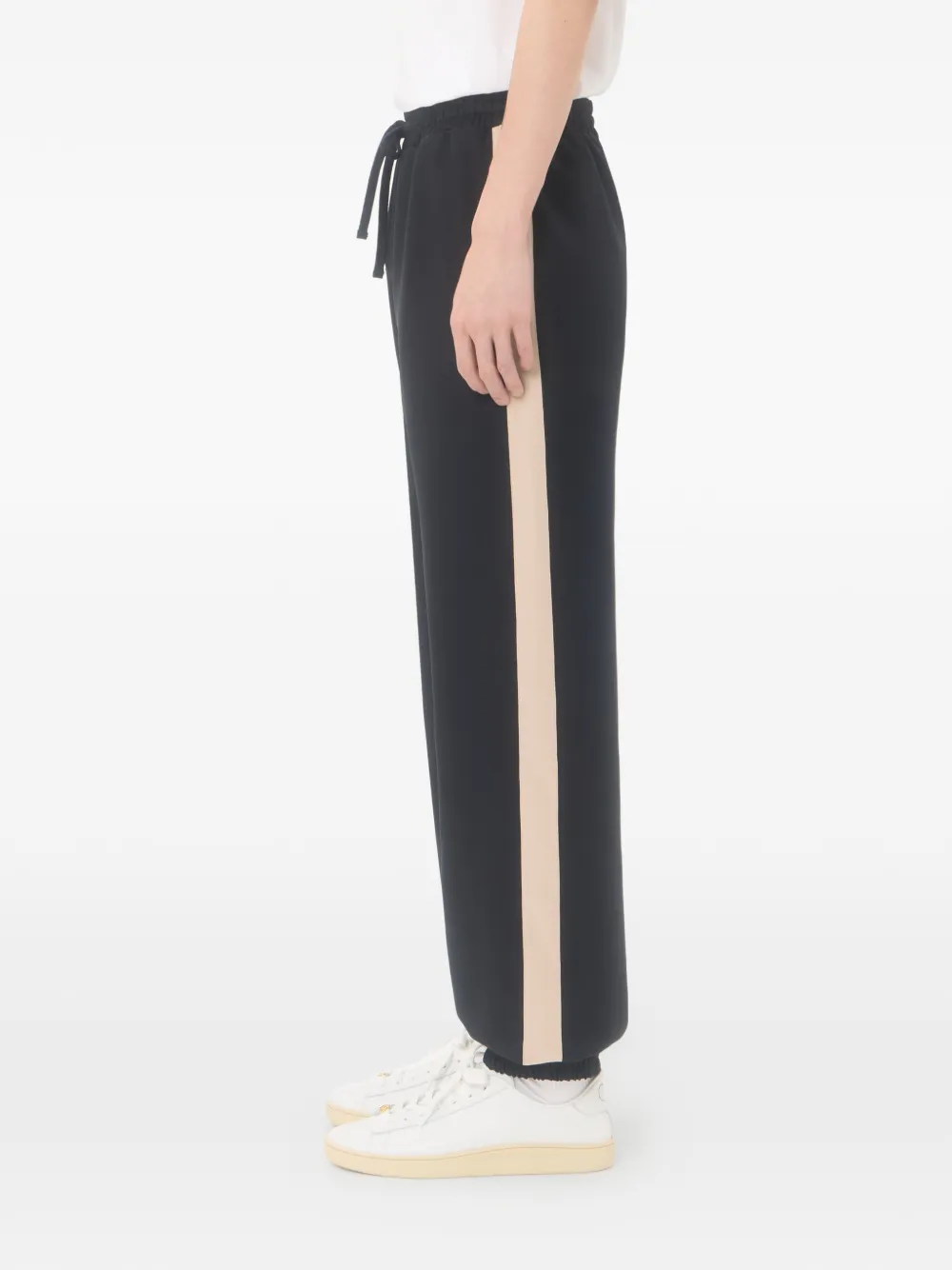 Valentino Garavani Nylon broek met VGold Zwart