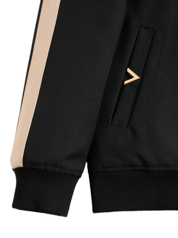 Valentino Garavani VGold Track Jacket | Black | FARFETCH