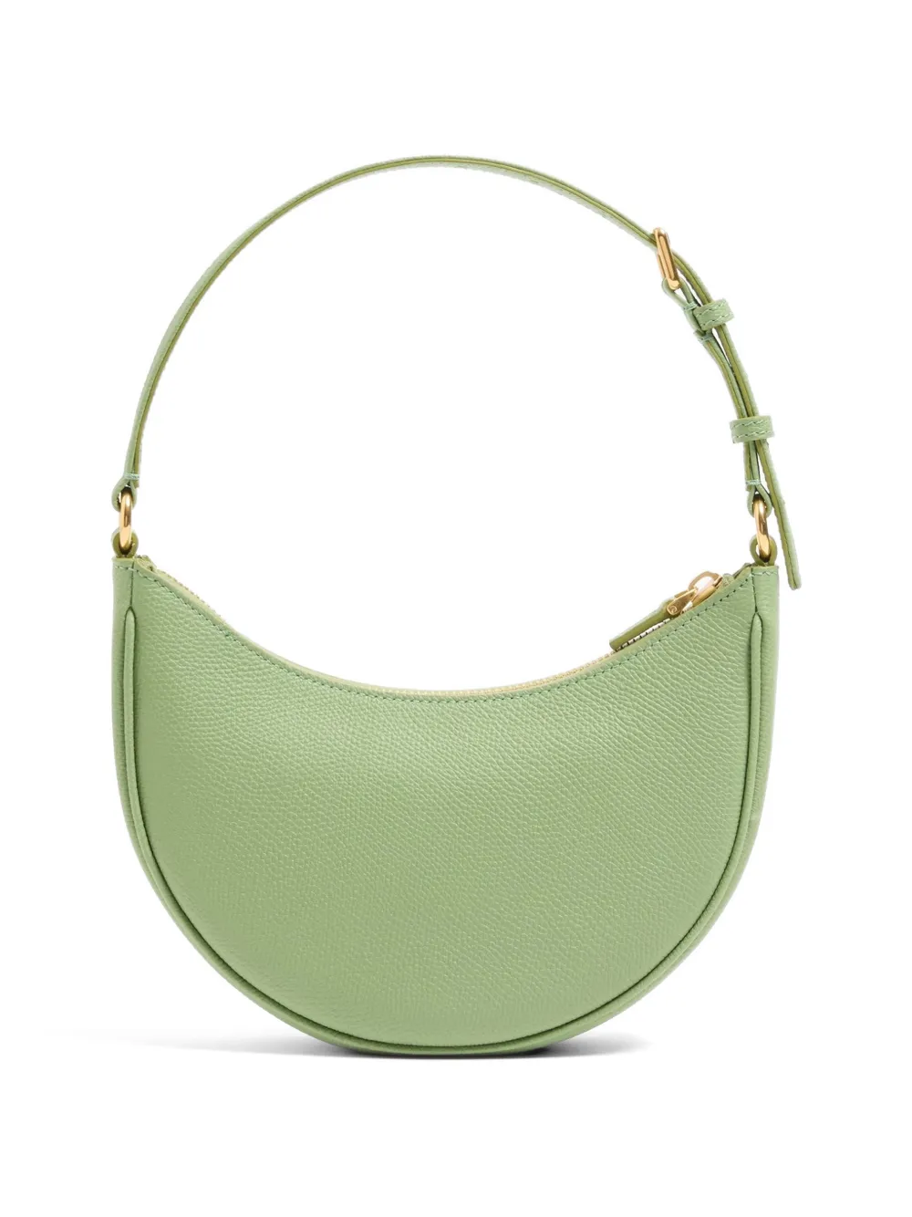 Valentino Garavani VLogo Signature mini-tas van korrelig kalfsleer Groen