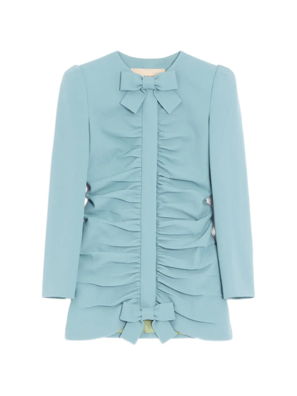 Valentino Garavani crispy light wool jacket - Blu