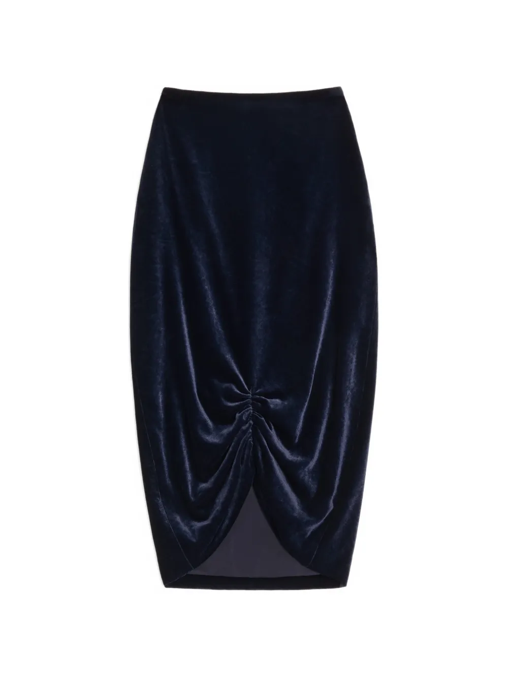 Valentino Garavani velvet skirt - Blu