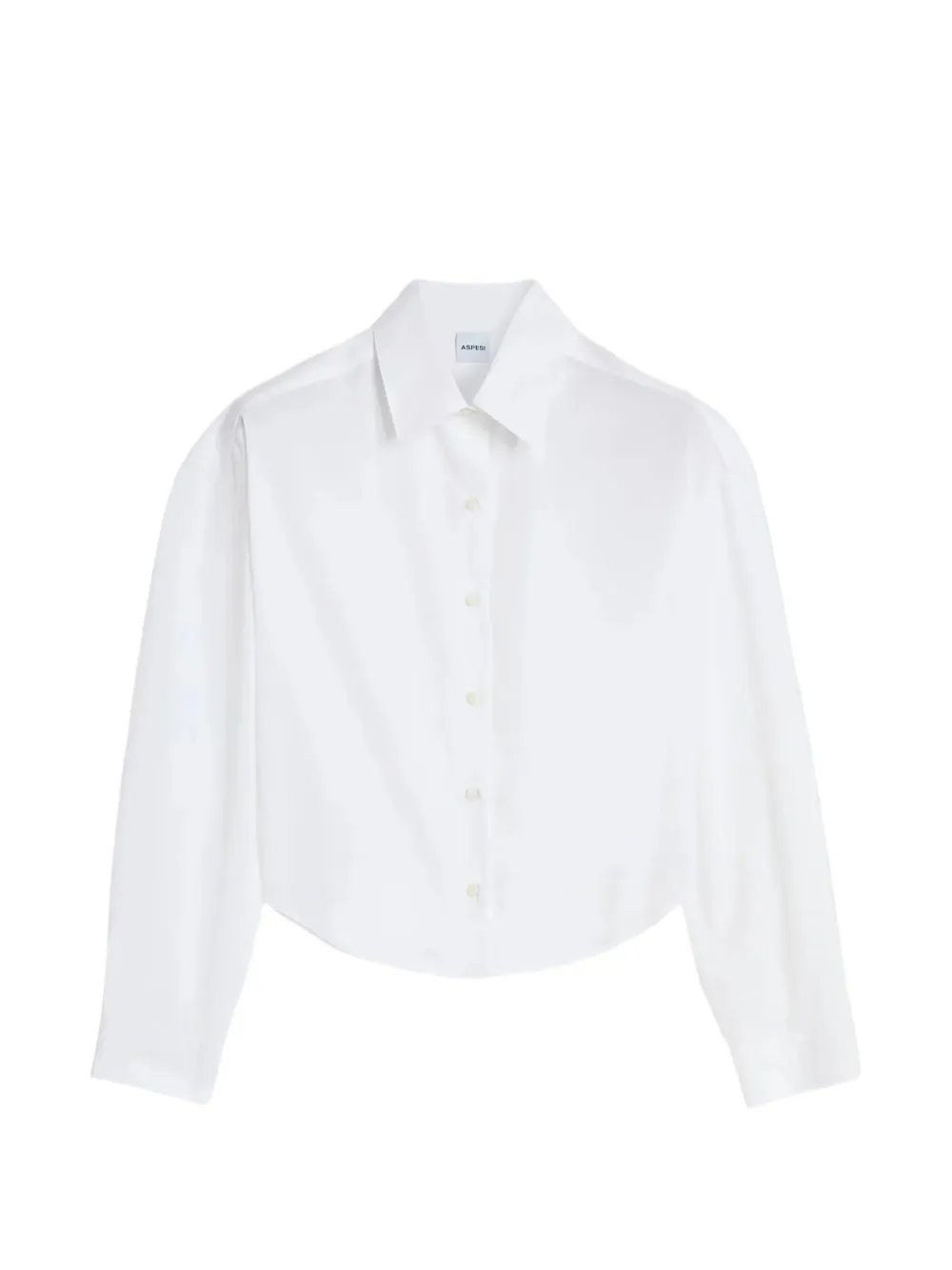 ASPESI button dropped-shoulder shirt - Bianco