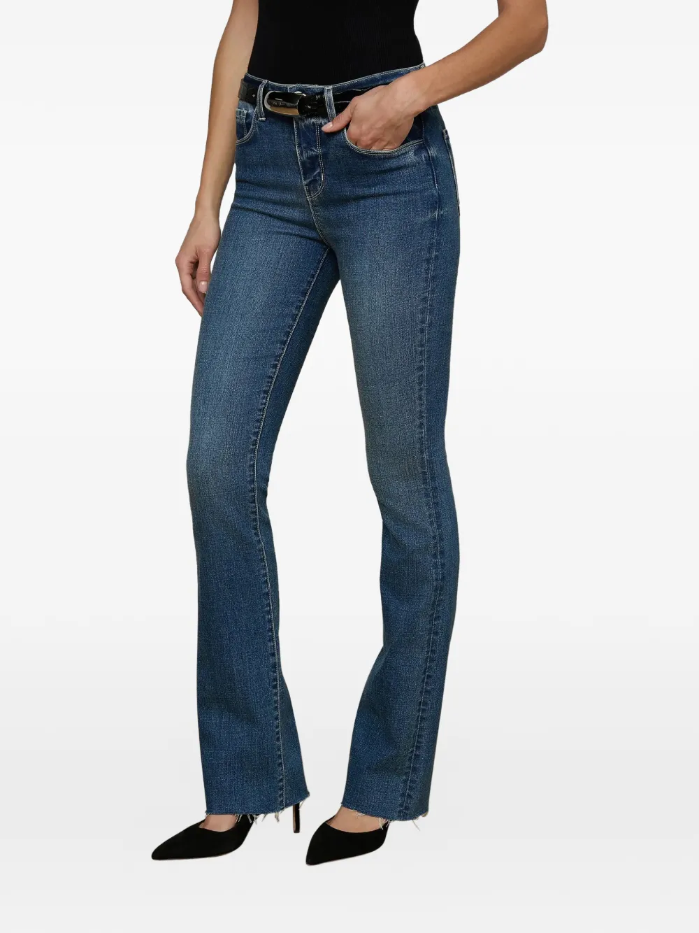  L'agence Ruth Straight-leg Jeans - Blue 