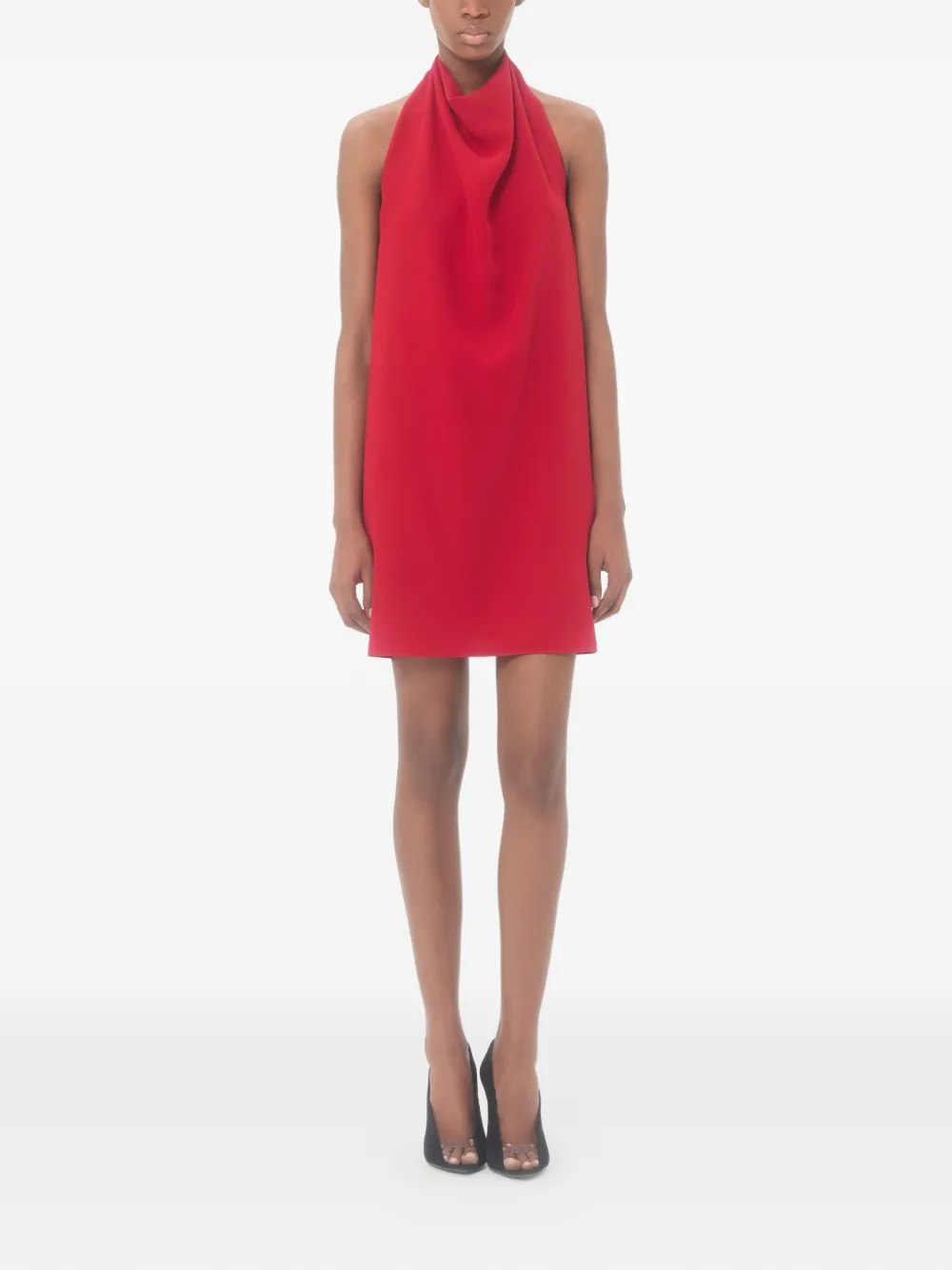 Valentino Garavani Cady Couture mini-jurk Rood