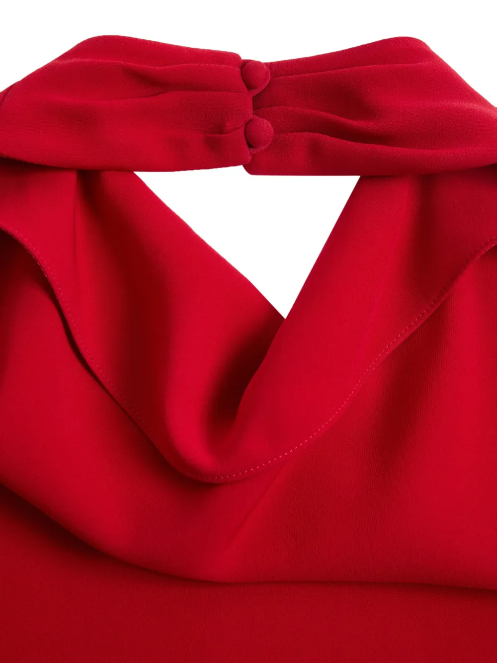 Valentino Garavani Cady Couture mini-jurk Rood
