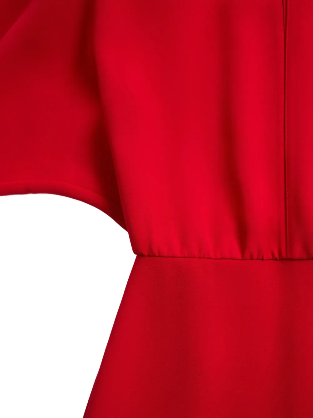 Valentino Garavani Cady Couture maxi-jurk Rood