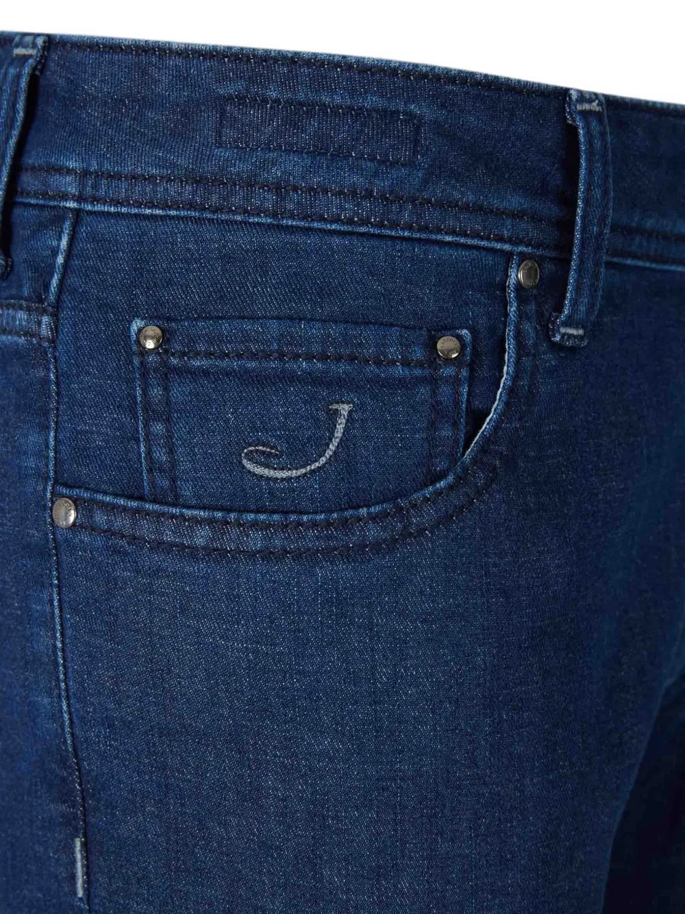 Jacob Cohën Jeans met ringlets Blauw