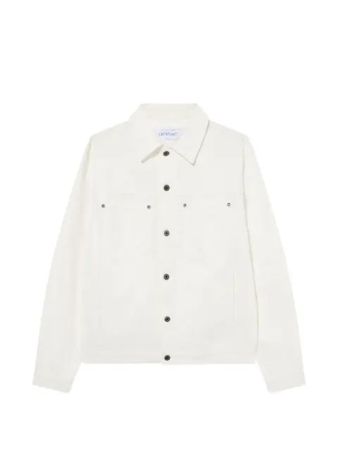 Off-White chamarra de mezclilla Half Arrow