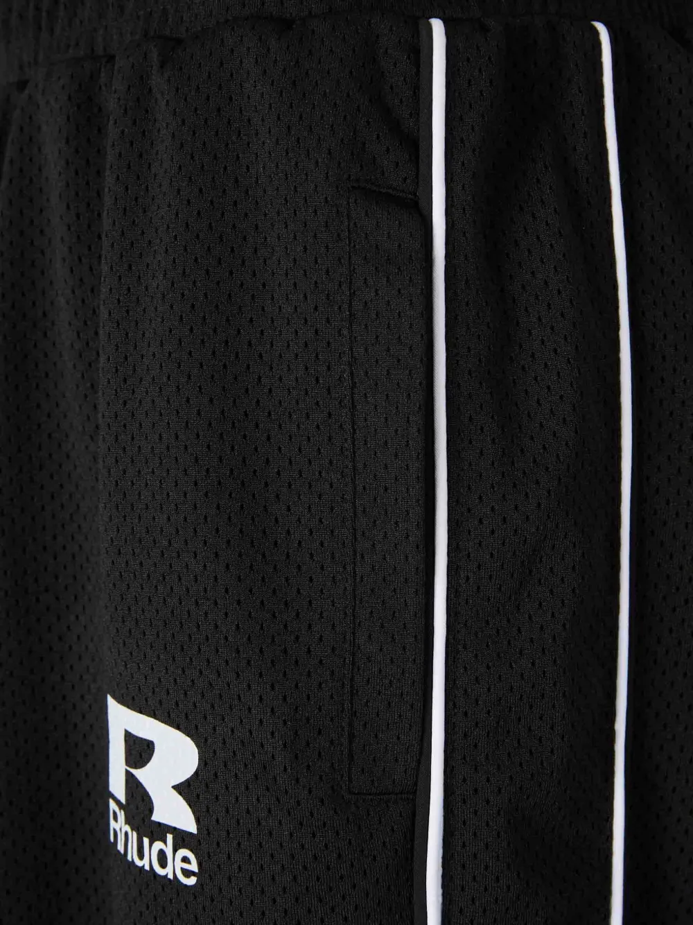 RHUDE Trainingsbroek met mesh Zwart