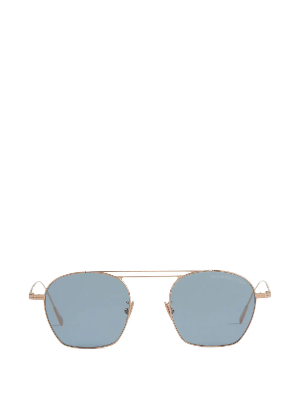Cutler & Gross geometric-frame sunglasses - Oro