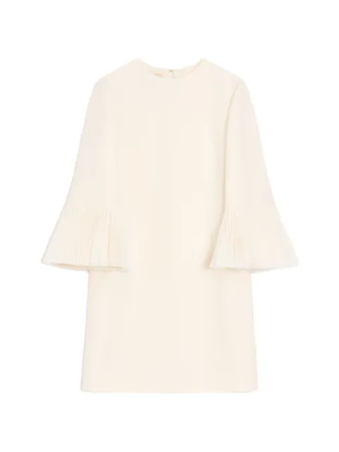 Valentino Garavani embroidered crepe couture short dress