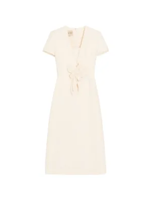 Valentino Garavani heart-detail Mini Dress | White | FARFETCH GE