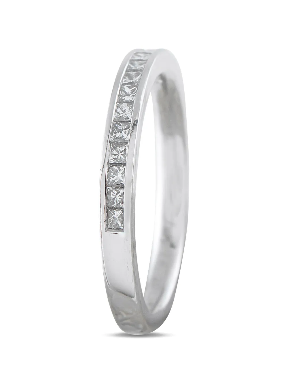 LB Exclusive half-eternity diamond ring - Argento