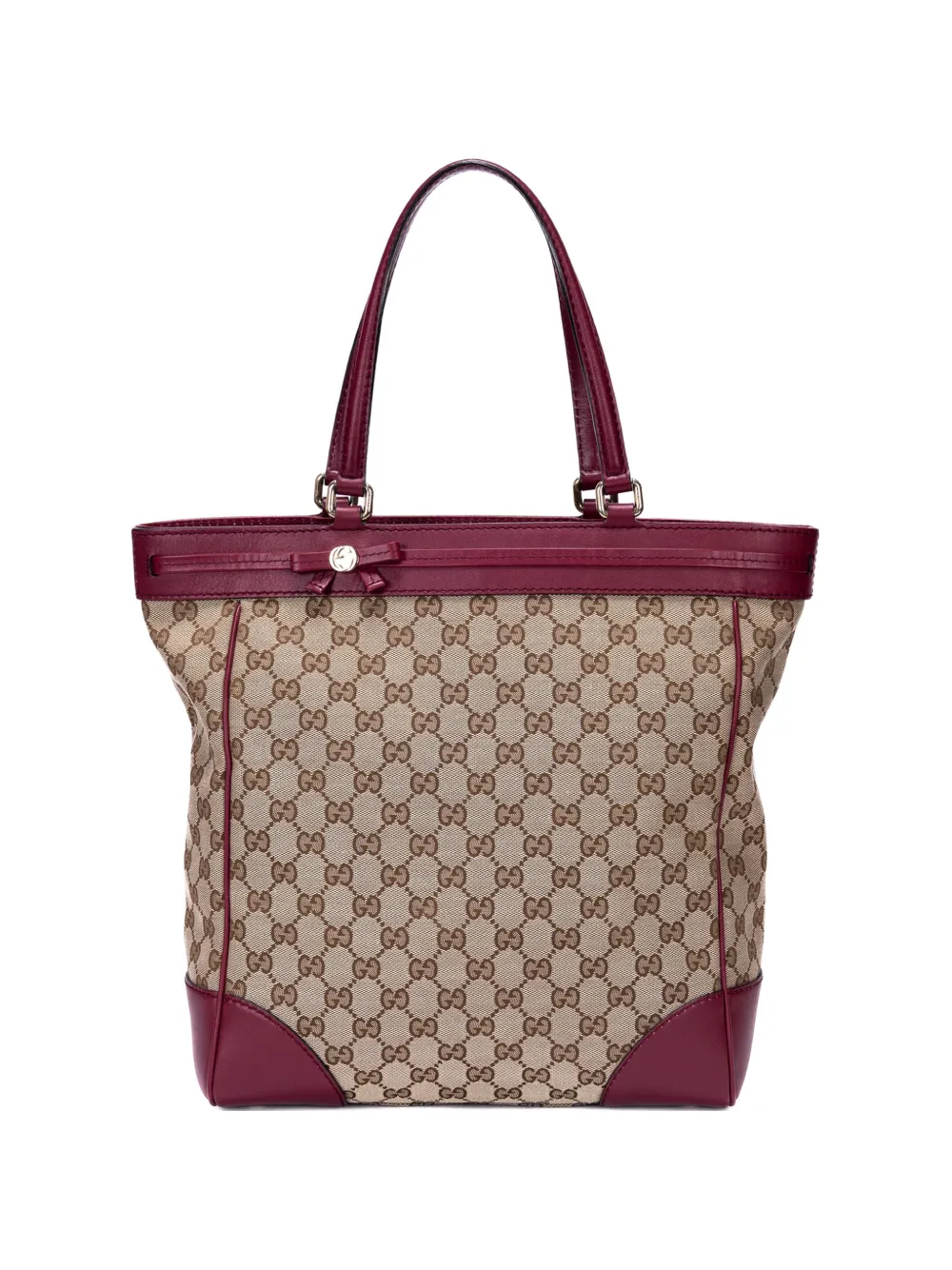 Gucci Pre-Owned pattern top handle tote bag - Neutrals