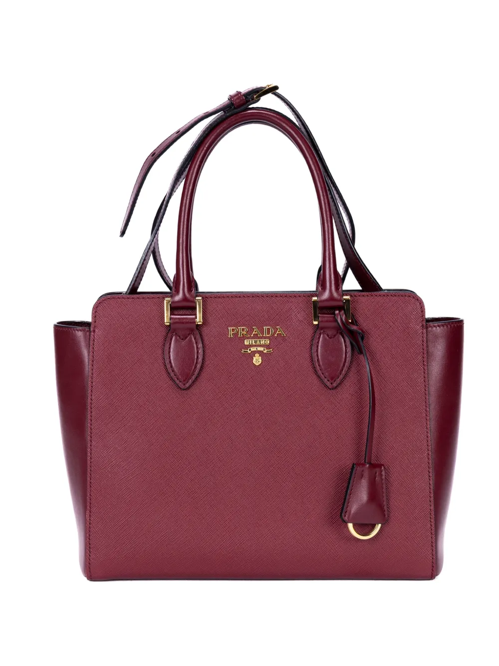 Prada Pre-Owned Saffiano leather tote bag - Rosso