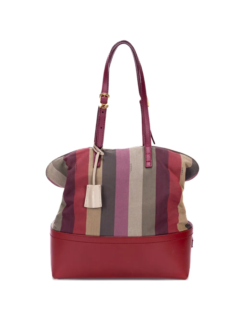 Fendi Pre-Owned striped handbag - Red