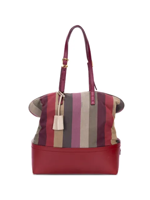 Fendi Pre-Owned striped handbag