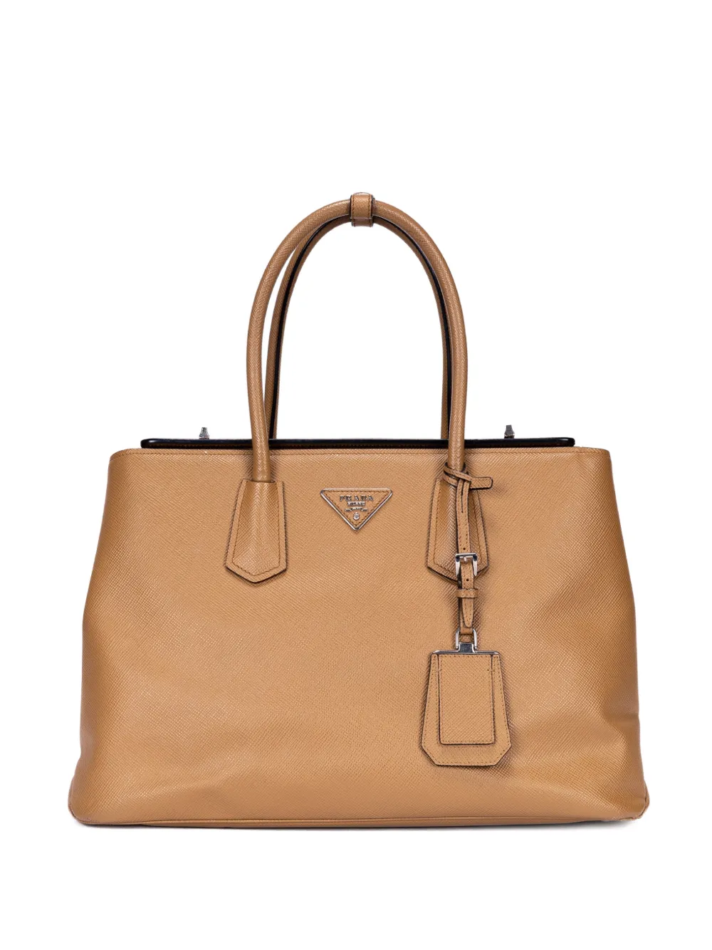 Prada Pre-Owned logo tote bag - Marrone