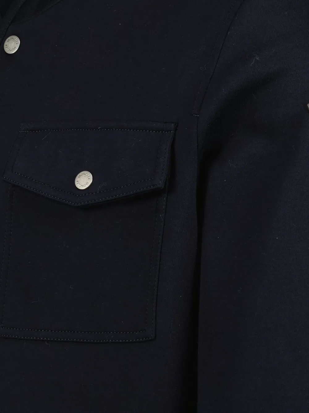  Moncler Blue Shirt Jacket 