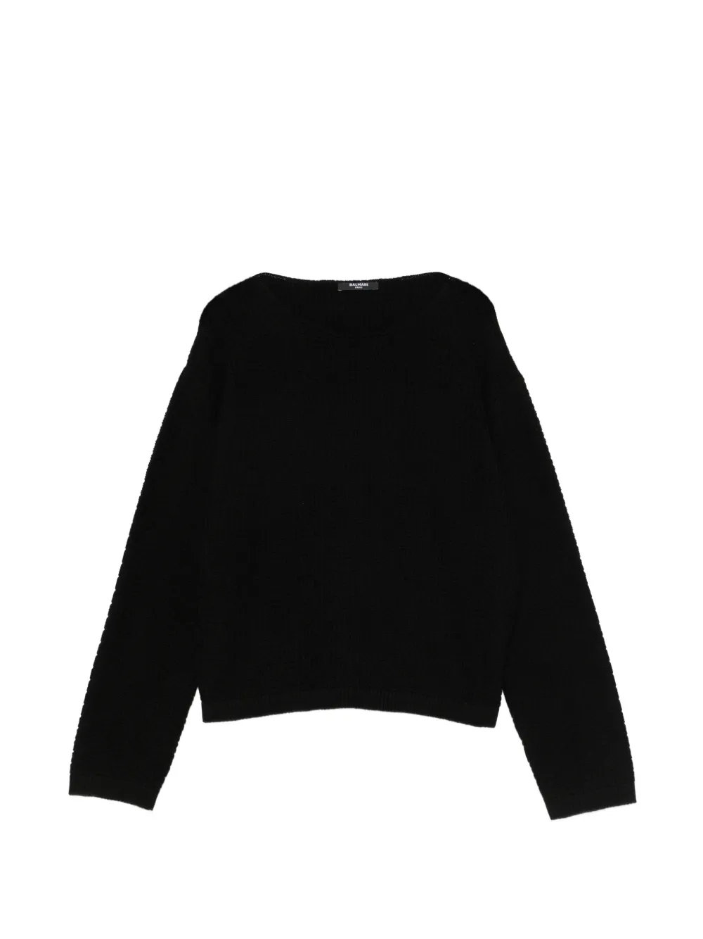 Balmain Kids cotton sweater - Nero