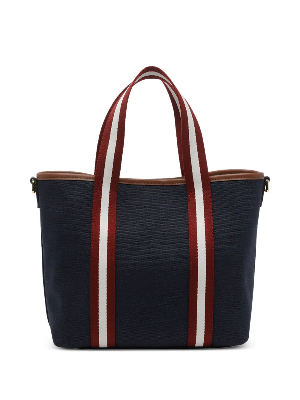  Bally Logo-stripe Tote Bag - Blue 