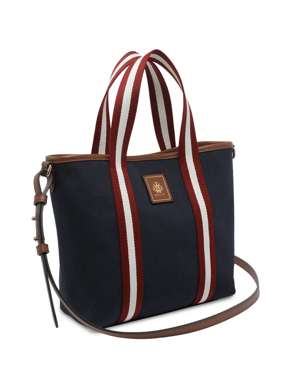  Bally Logo-stripe Tote Bag - Blue 