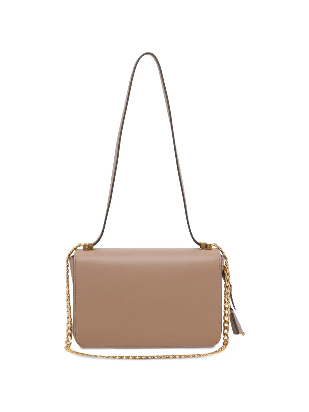  Tod's Mini Leather Flap T Cross Body Bag - Neutrals 