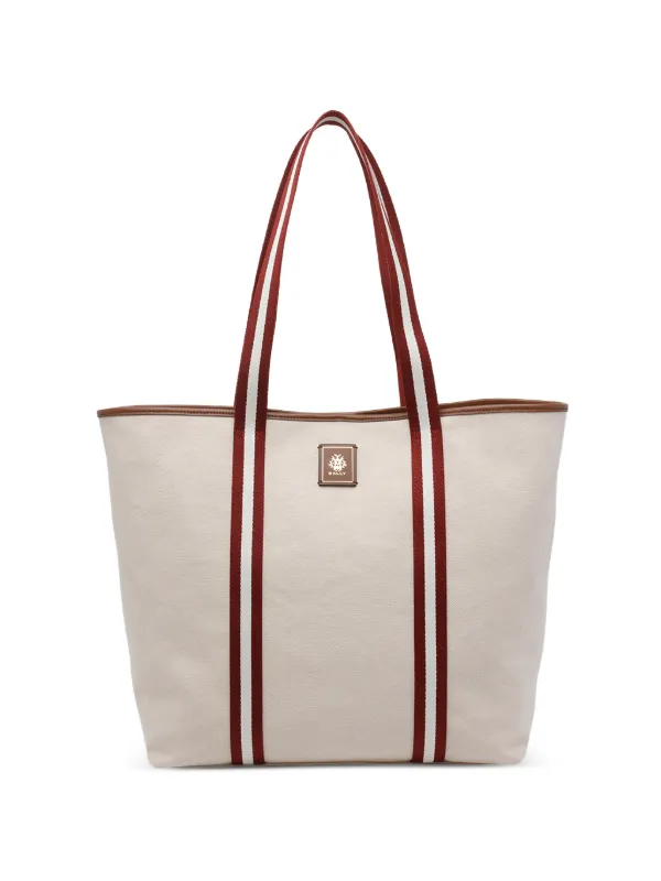 Bally Edelbliss Canvas Tote Bag in Neutrals