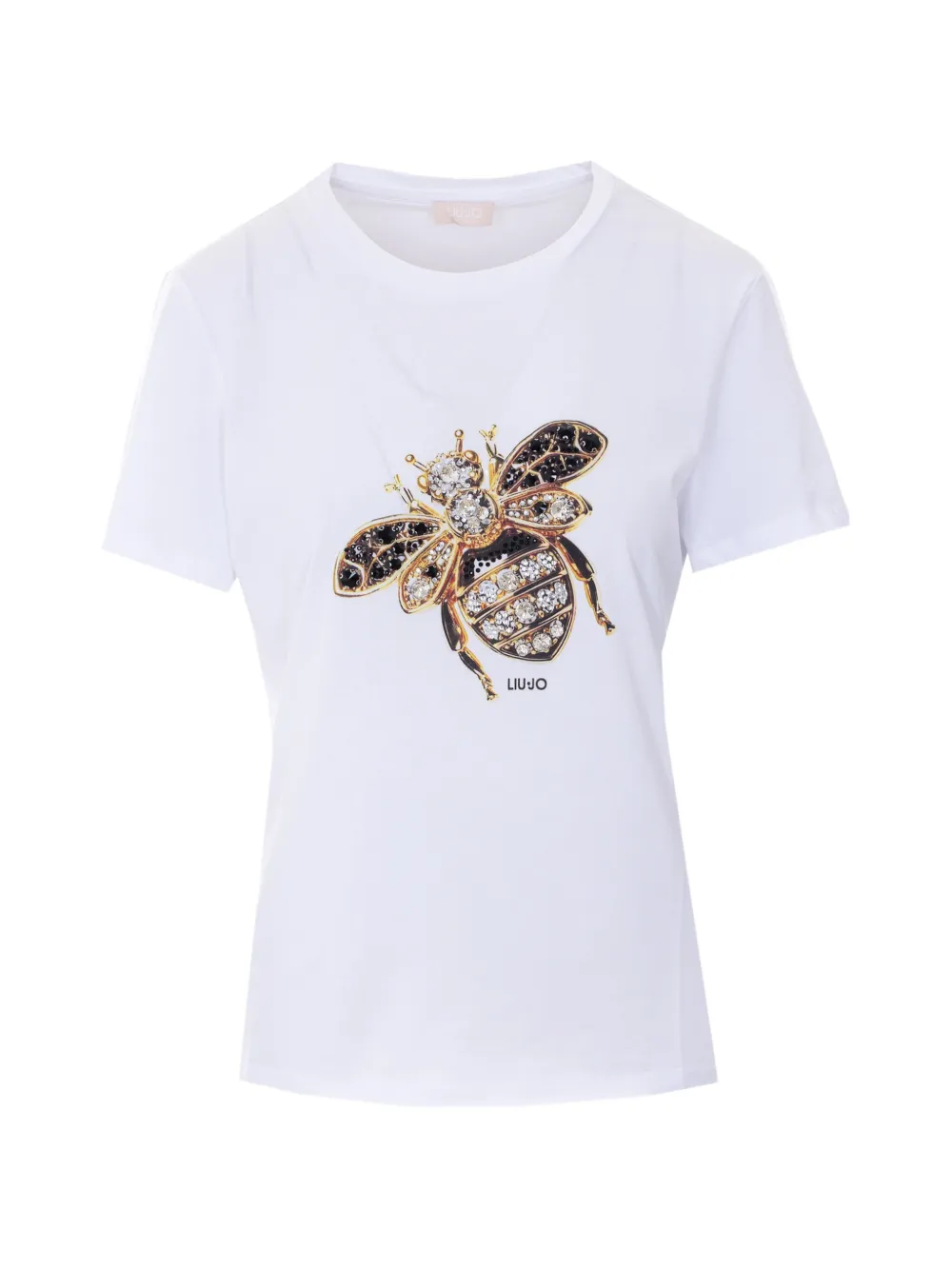 LIU JO printed T-shirt - Bianco