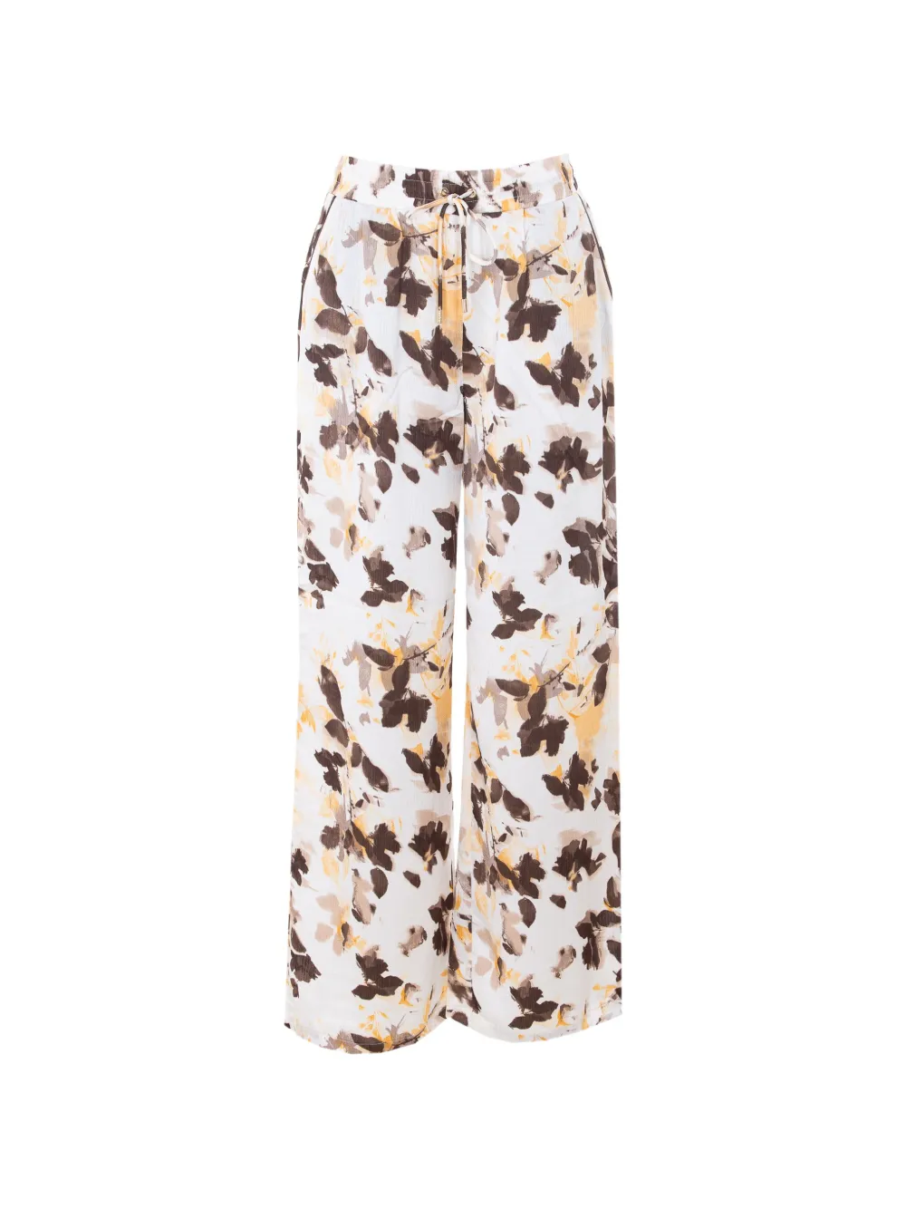 LIU JO printed trousers - Bianco