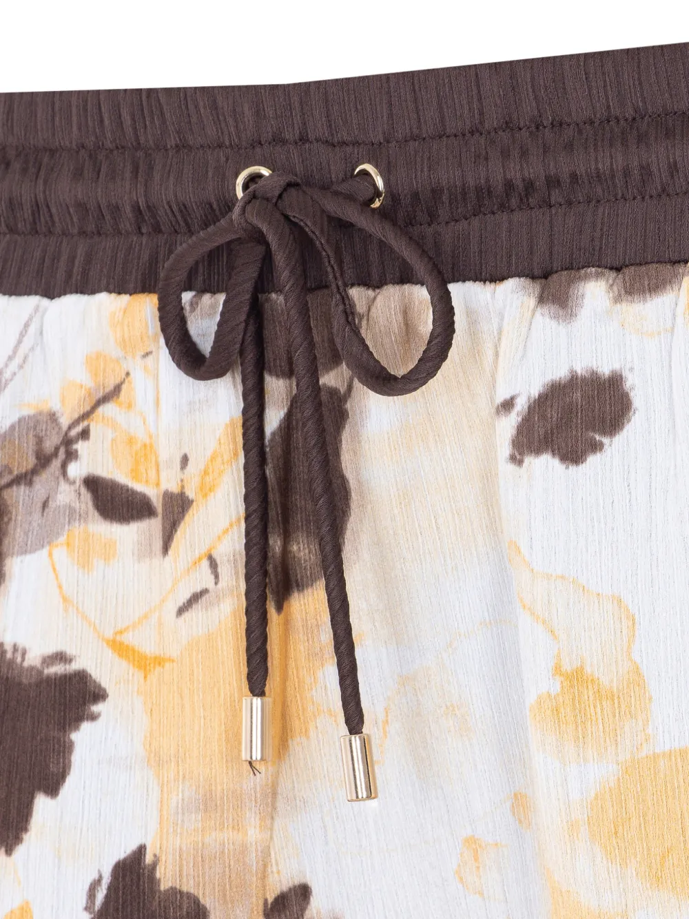  Liu Jo Floral-print Mini Skirt - Brown 