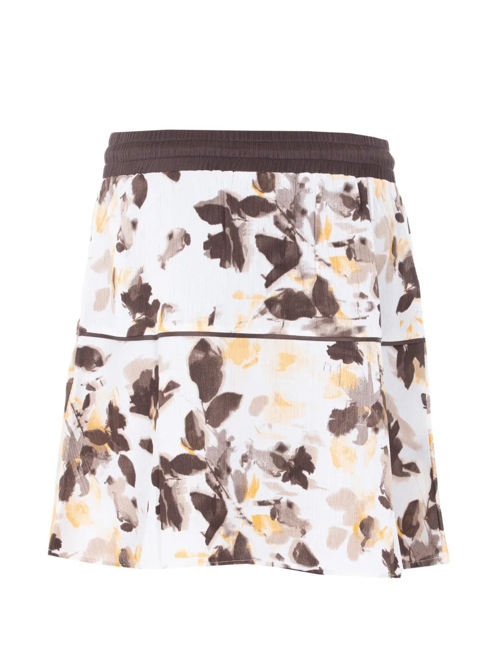  Liu Jo Floral-print Mini Skirt - Brown 