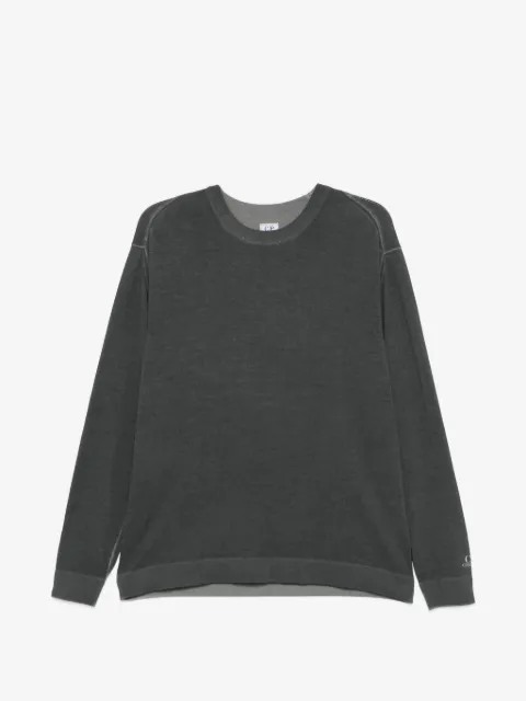 C.P. Company cotton Crepe Double Dyed crewneck sweater