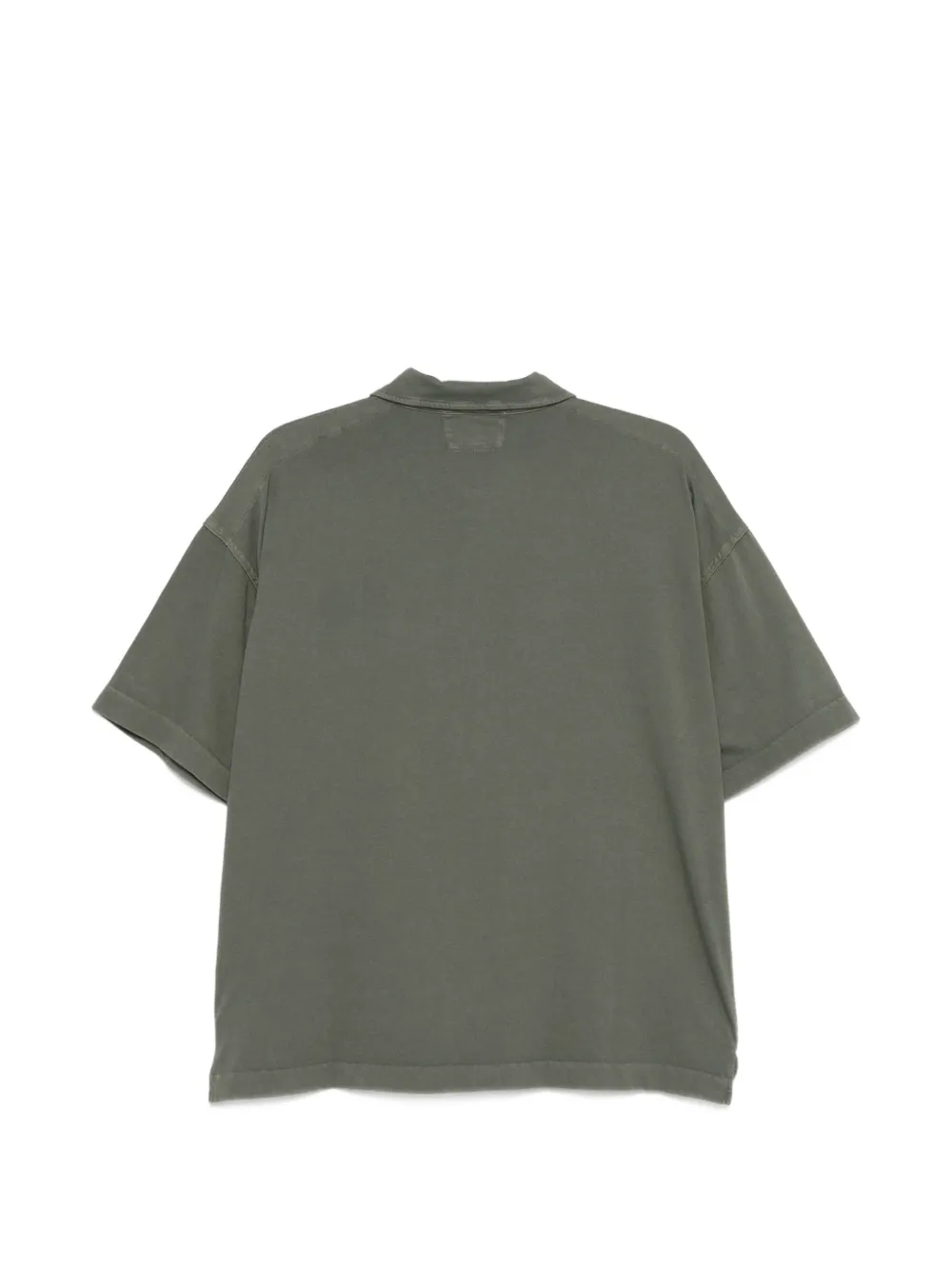 C.P. Company Poloshirt met borduurwerk Groen