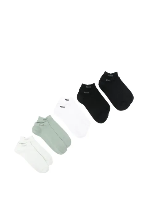 BOSS logo-detail socks (set of five)