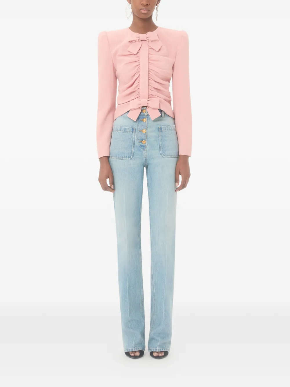 Valentino Garavani Denim Trousers - Blue 