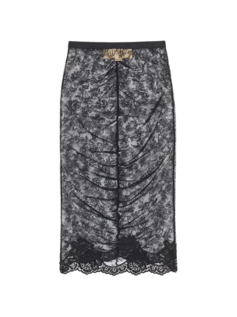 Valentino Garavani — stretch lace midi-skirt