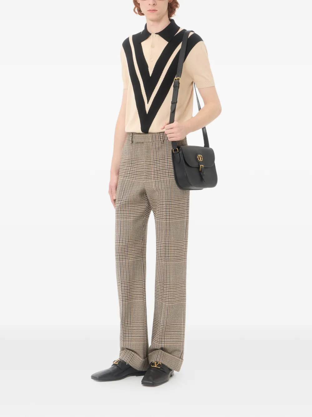 Valentino Garavani Katoenen poloshirt Beige