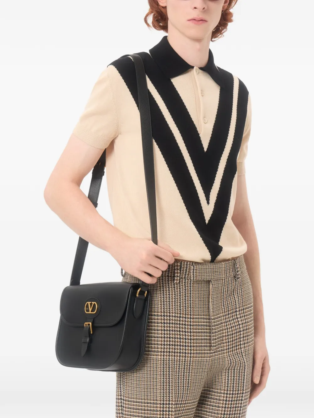 Valentino Garavani Katoenen poloshirt Beige