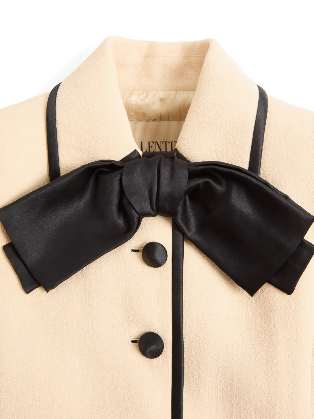  Valentino Garavani Wool Crepe Jacket - Neutrals 