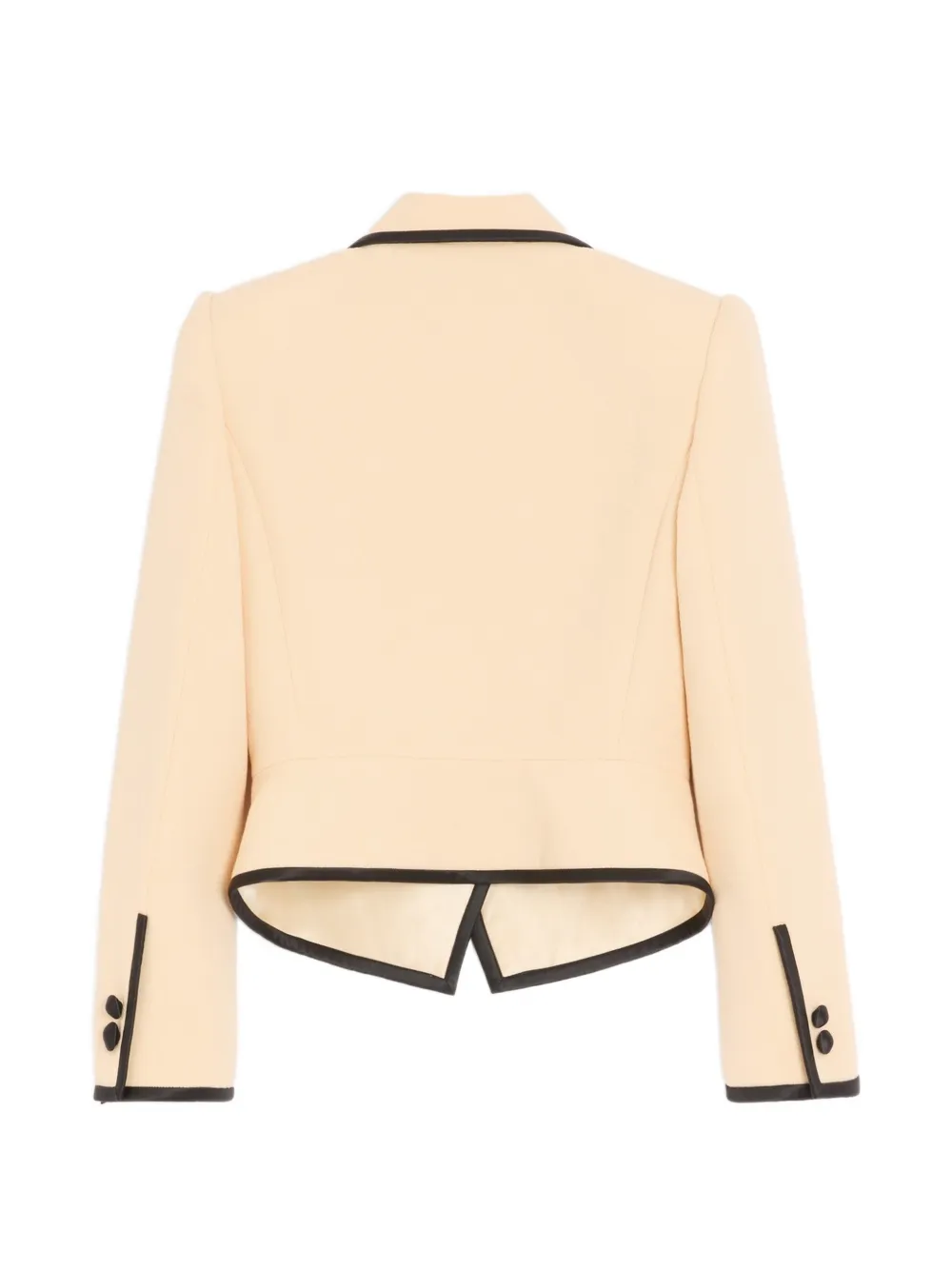  Valentino Garavani Wool Crepe Jacket - Neutrals 