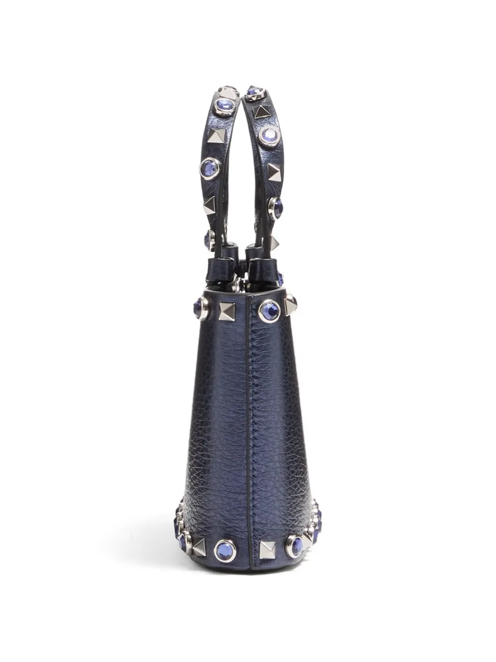 Valentino Garavani ロックスタッズ トートバッグ ミニ | ブルー