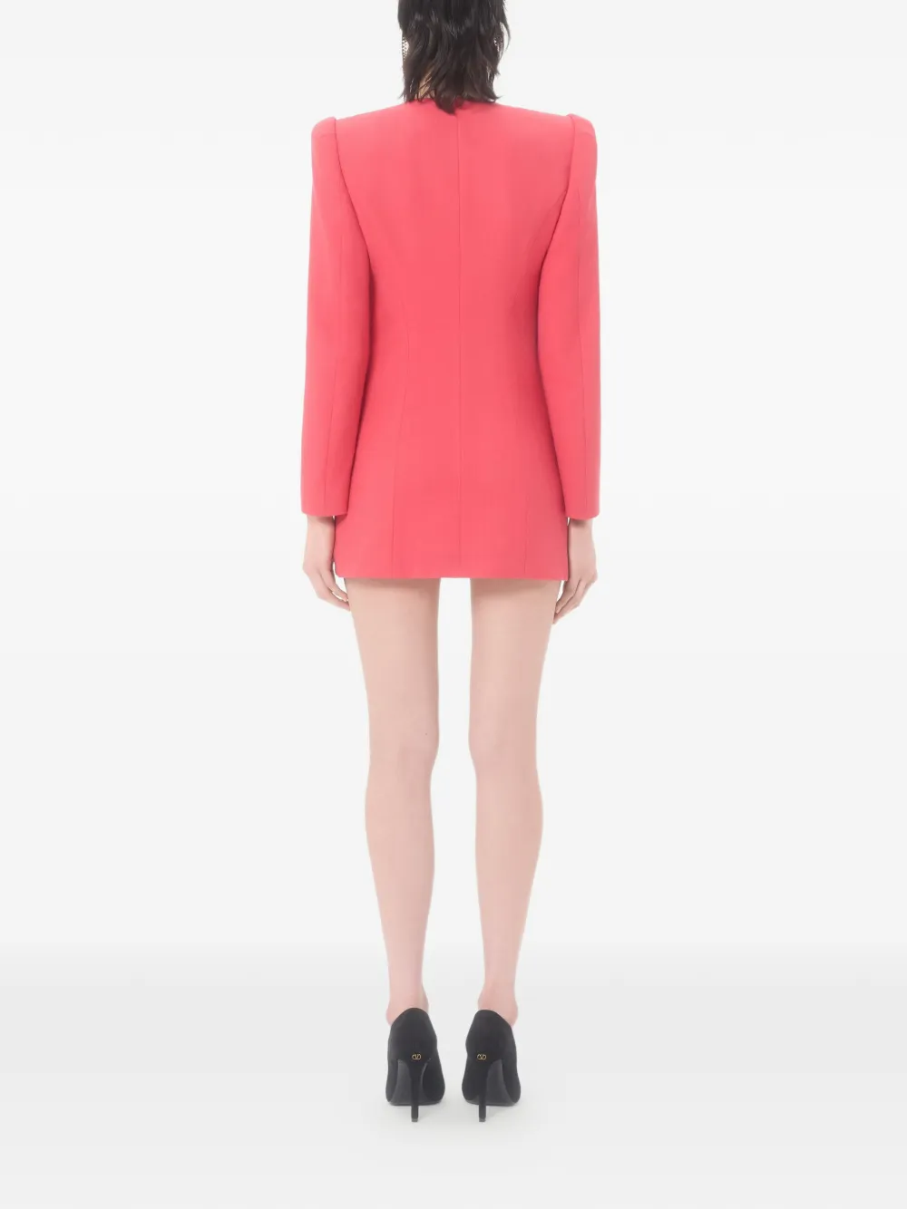 Valentino Garavani Crispy Light wollen jurk Roze