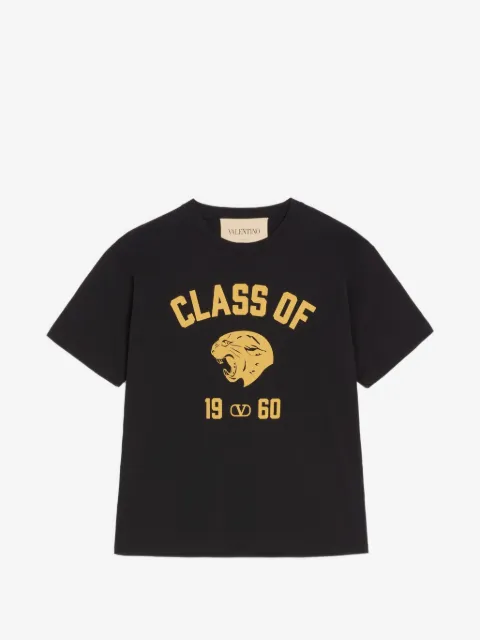 Valentino Garavani cotton T-Shirt with panther print