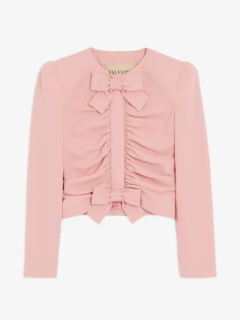 Valentino Garavani Cropped-Jacke aus leichter Wolle