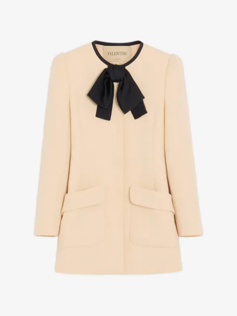 Valentino Garavani wool crepe caban