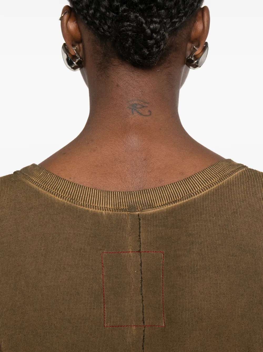 Uma Wang Blouse met ronde hals Bruin