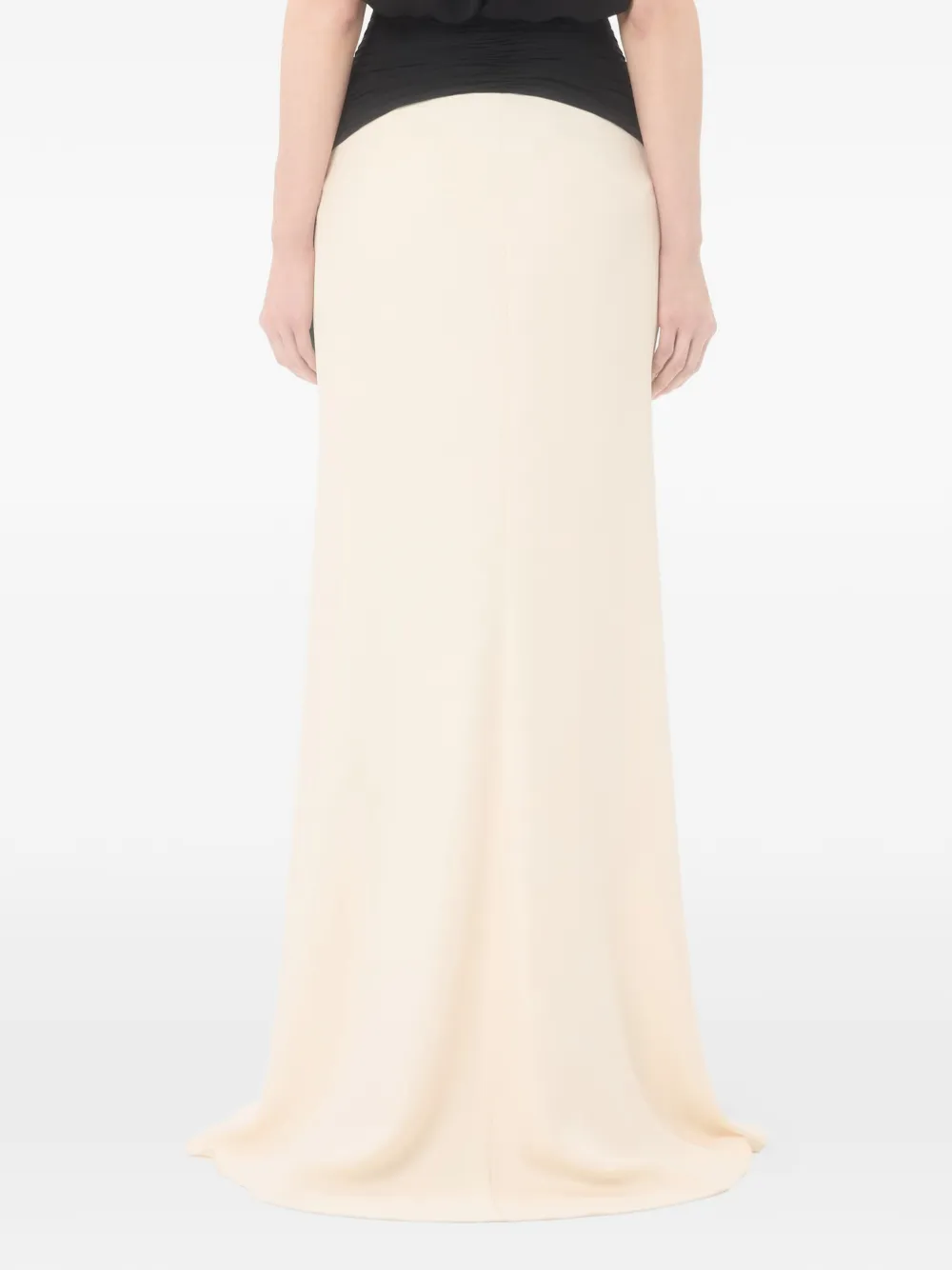 Valentino Garavani Cady Couture rok Beige
